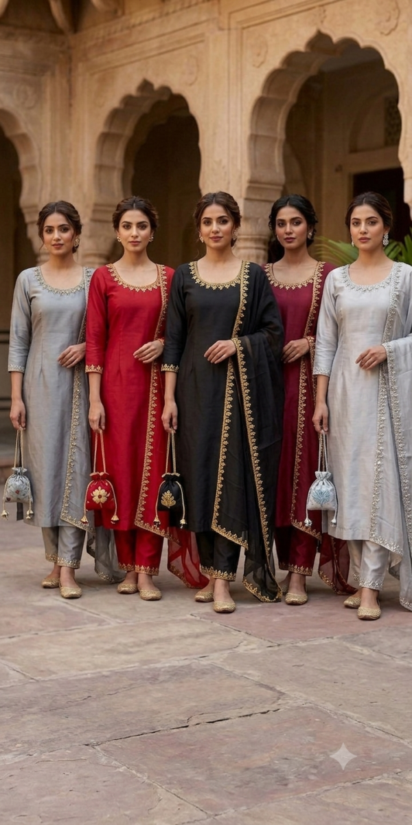 Three piece-(kameez)